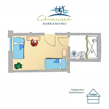 Chiemsee-barrierefrei Nussdorf  Exterior foto